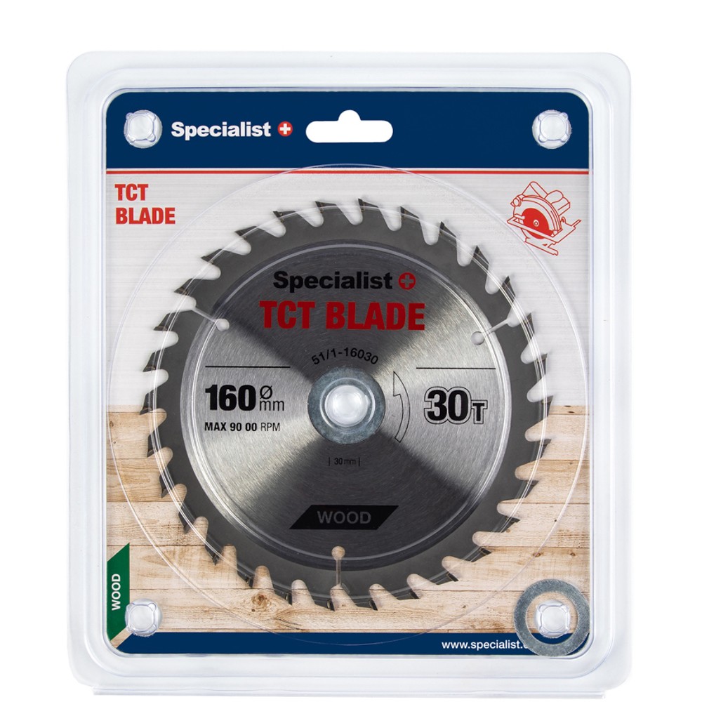 SPECIALIST+ TCT blade, 160x30Tx20/16 mm