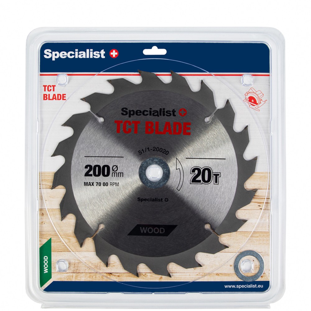 SPECIALIST+ griešanas disks, 200 x 20T x32/30/20/16 mm