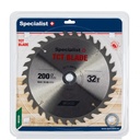 SPECIALIST+ TCT blade, 200x32Tx30/20/16 mm