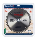 SPECIALIST+ TCT blade, 200x48Tx30/20/16 mm