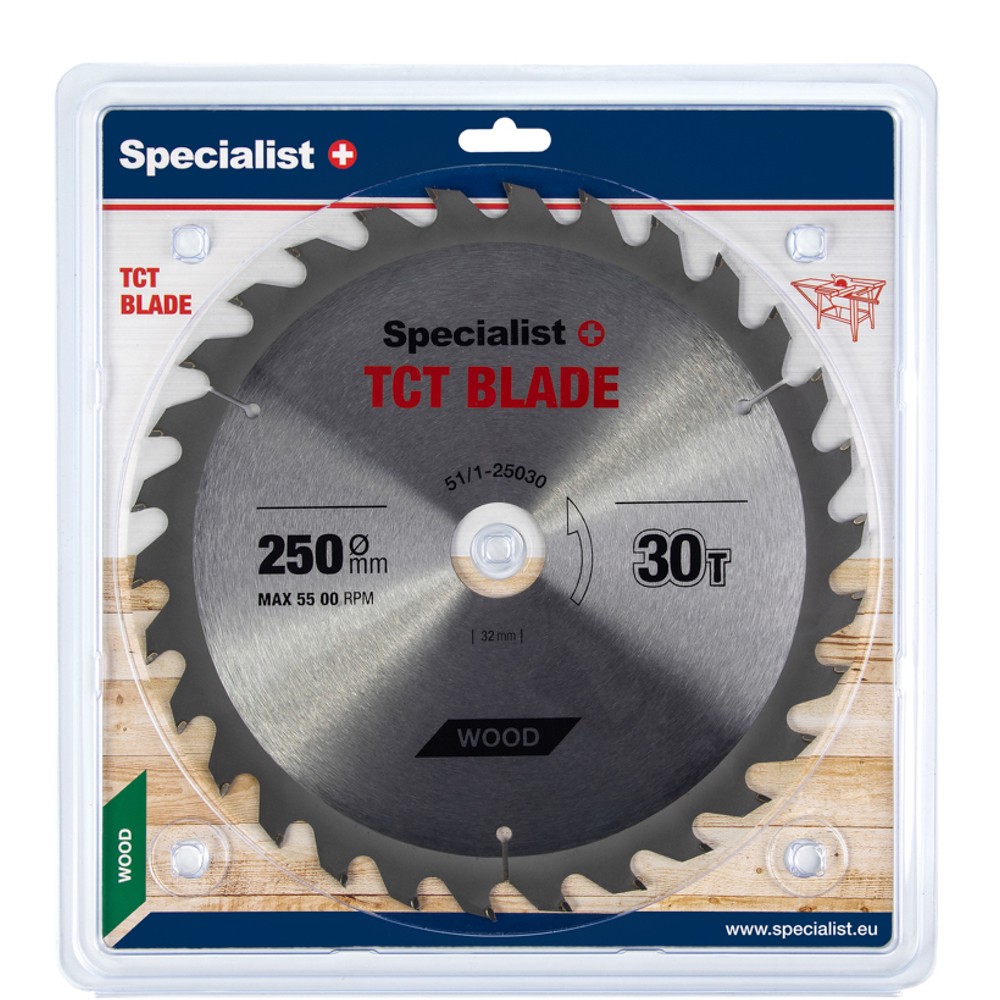 SPECIALIST+ TCT blade, 250x30Tx32 mm