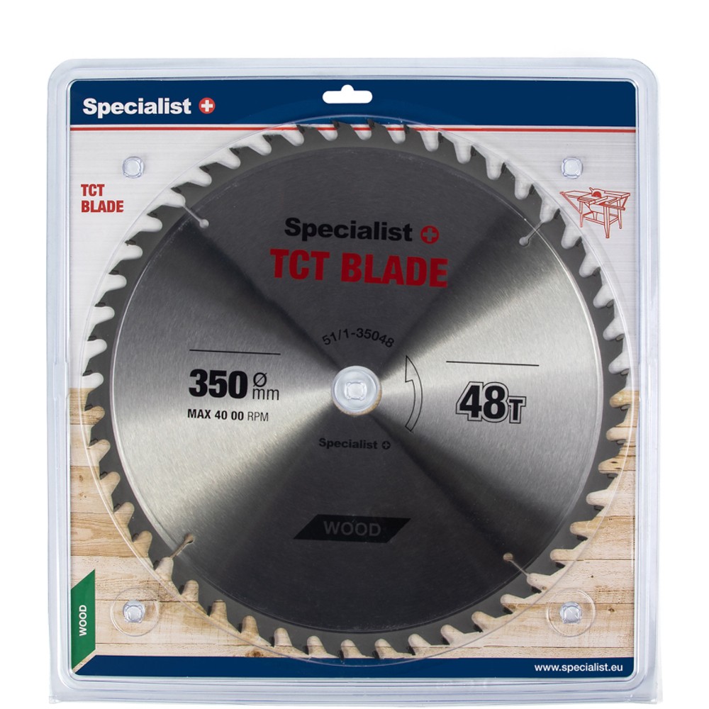 SPECIALIST+ TCT blade, 350x48Tx32/30 mm