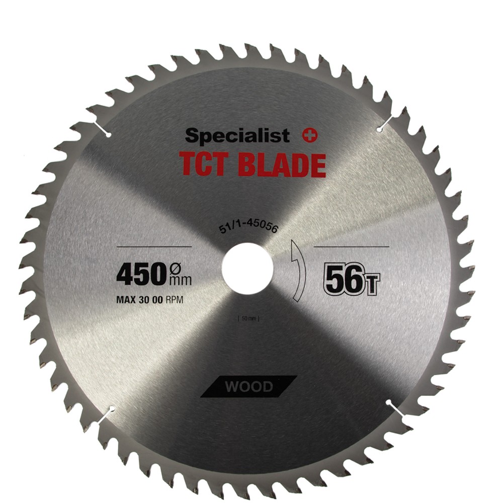 SPECIALIST+ griešanas disks, 450 x 56T x 50 mm
