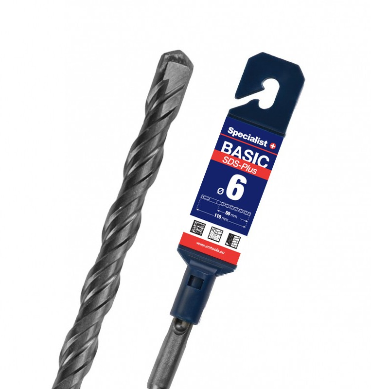 SPECIALIST+ SDS+ hammer drill bit BASIC, 6x50/110 mm
