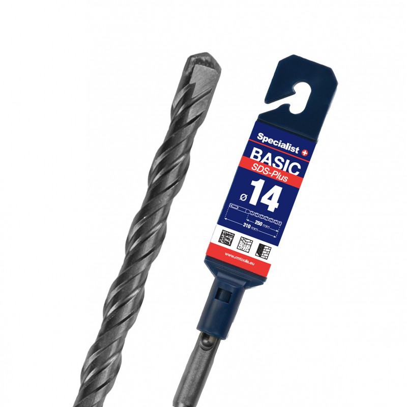 SPECIALIST+ SDS+ hammer drill bit BASIC, 14x250/310 mm
