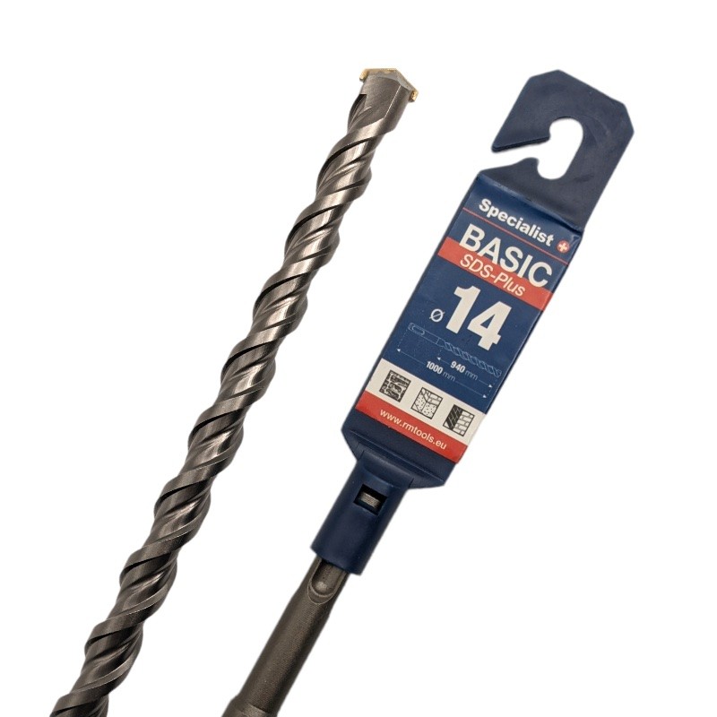 SPECIALIST+ SDS+ hammer drill bit BASIC, 14x940/1000 mm