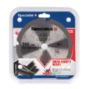 SPECIALIST+ griešanas disks šķiedru cementam, 4T 165 x 20 mm