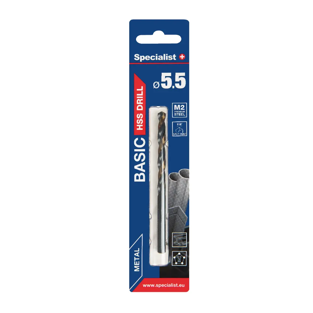 SPECIALIST+ drill bit BASIC, 5.5 mm