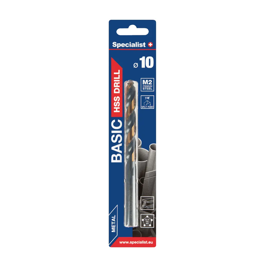SPECIALIST+ drill bit BASIC, 10.0 mm