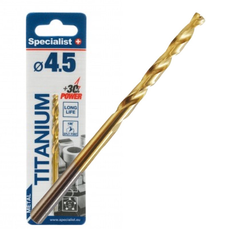 SPECIALIST+ metallipuur TITAN, 4.5 mm