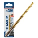SPECIALIST+ drill bit TITAN, 4.9 mm