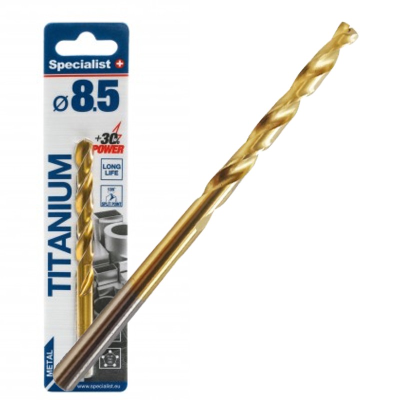 SPECIALIST+ drill bit TITAN, 8.5 mm
