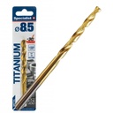SPECIALIST+ metalo grąžtas TITAN, 8.5 mm