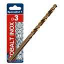SPECIALIST+ metal drill bit COBALT, 3.0 mm