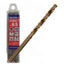 SPECIALIST+ metal drill bit COBALT, 6,5 mm, 10 pcs