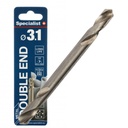 SPECIALIST+ kahepoolne metallipuur HSS, 3.1 mm, 2 tk