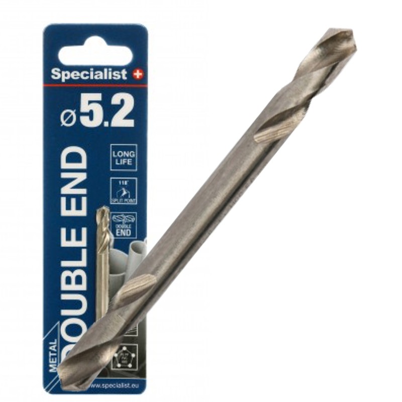 SPECIALIST+ dvip. metalo grąžtas HSS, 5.2 mm