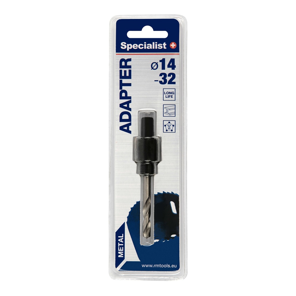 SPECIALIST+ hole saw holder, 14-30 mm