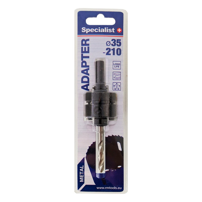 SPECIALIST+ hole saw holder, 32-210 mm