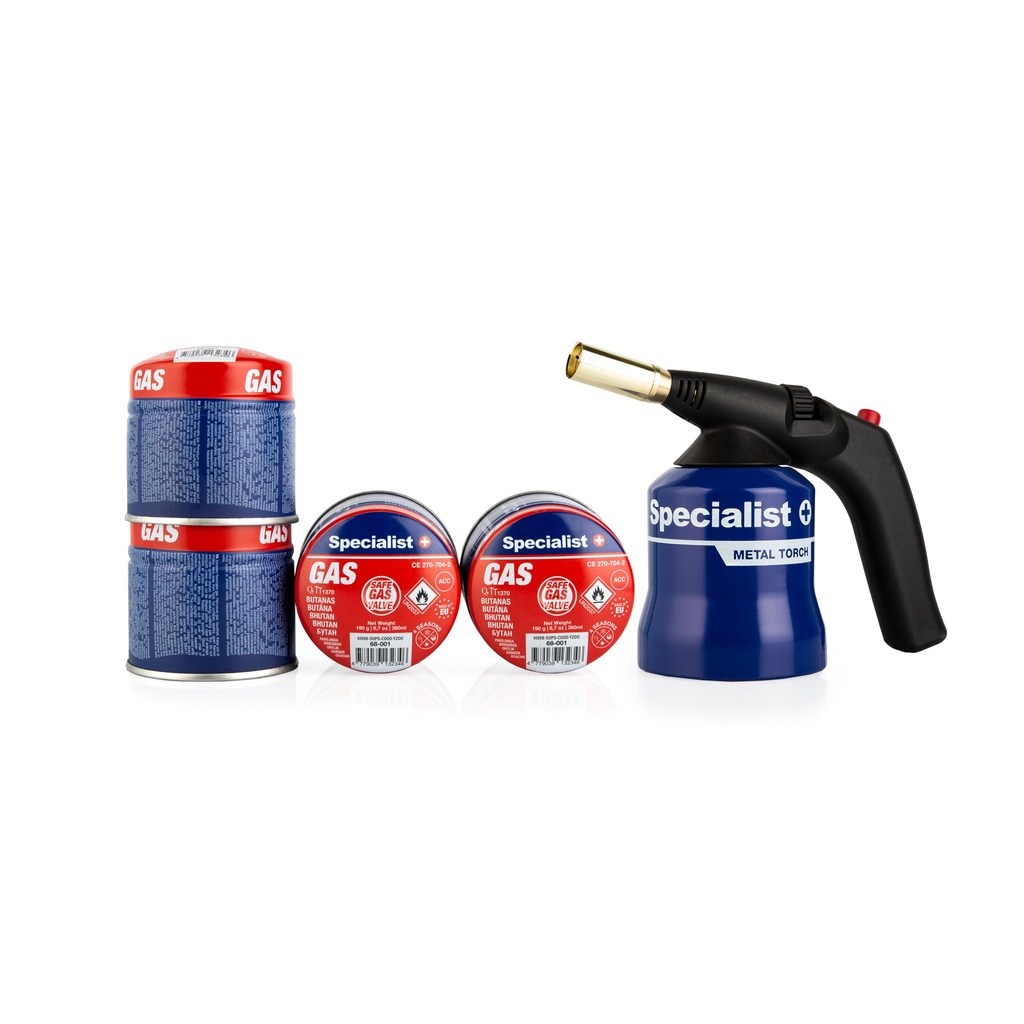 SPECIALIST+ degiklis + 4 balionėliai