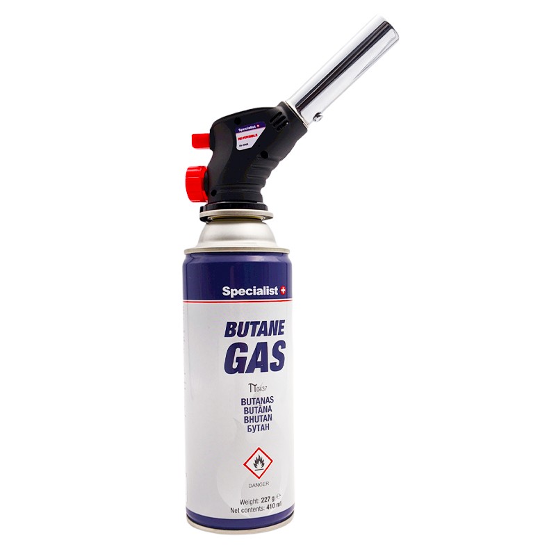 SPECIALIST+ 360° torch + gas kit