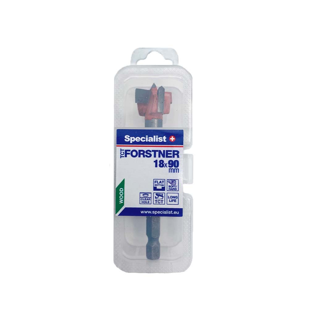 SPECIALIST+ forstner bit TCT, 18 x 90 mm