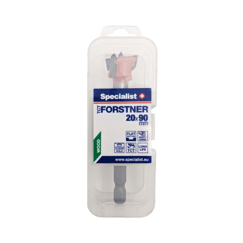 SPECIALIST+ forstner bit TCT, 20 x 90 mm