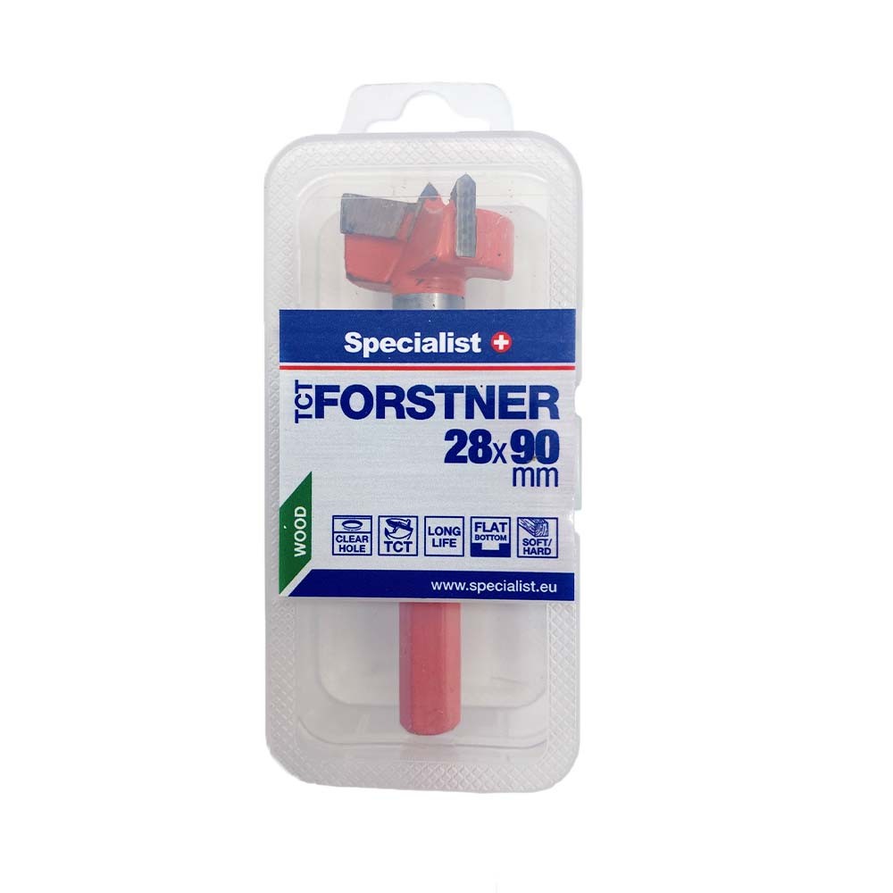 SPECIALIST+ forstner bit TCT, 28 x 90 mm