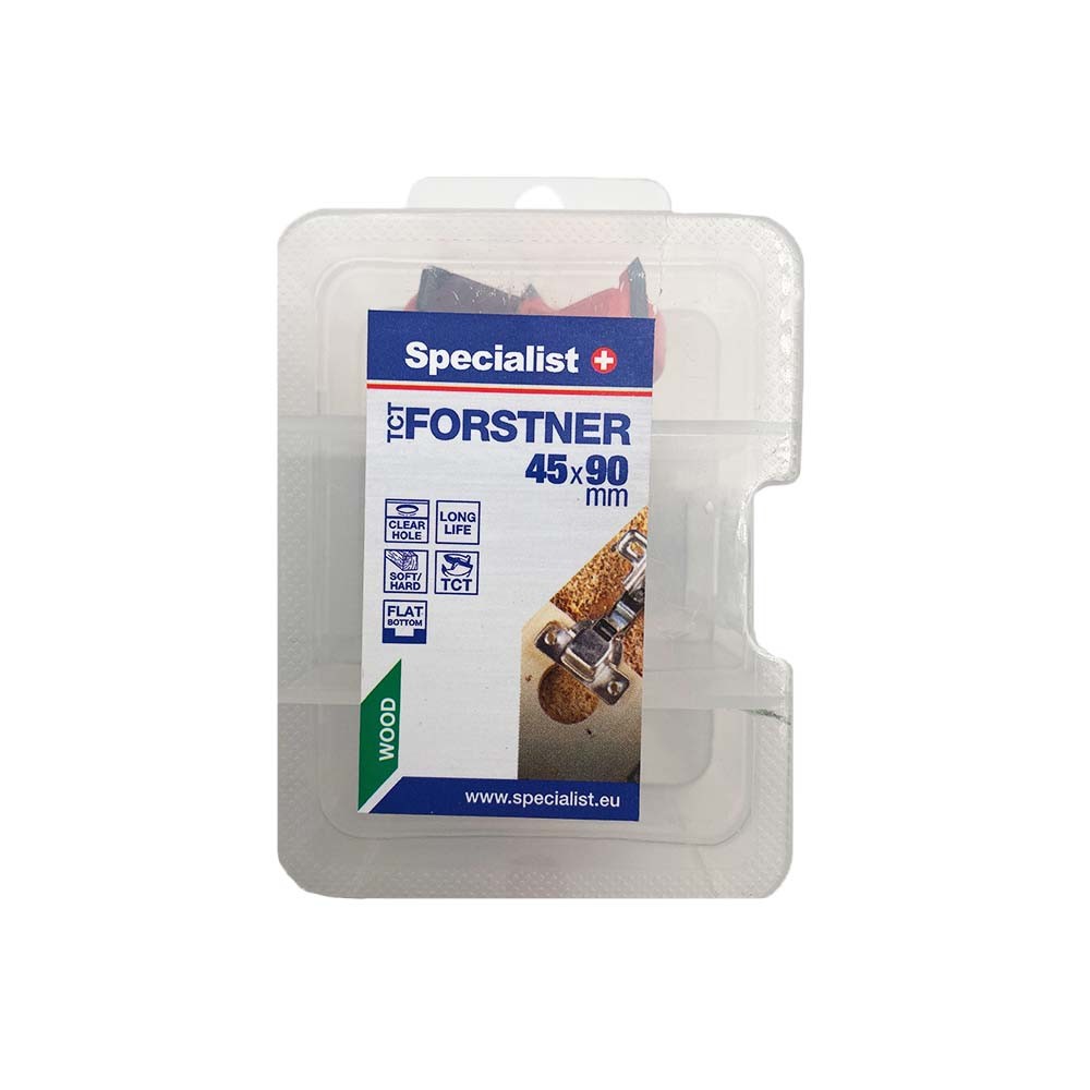 SPECIALIST+ forstner bit TCT, 45 x 90 mm