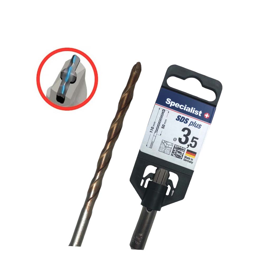 SPECIALIST+ SDS+ hammer drill bit, 3.5x50/110 mm