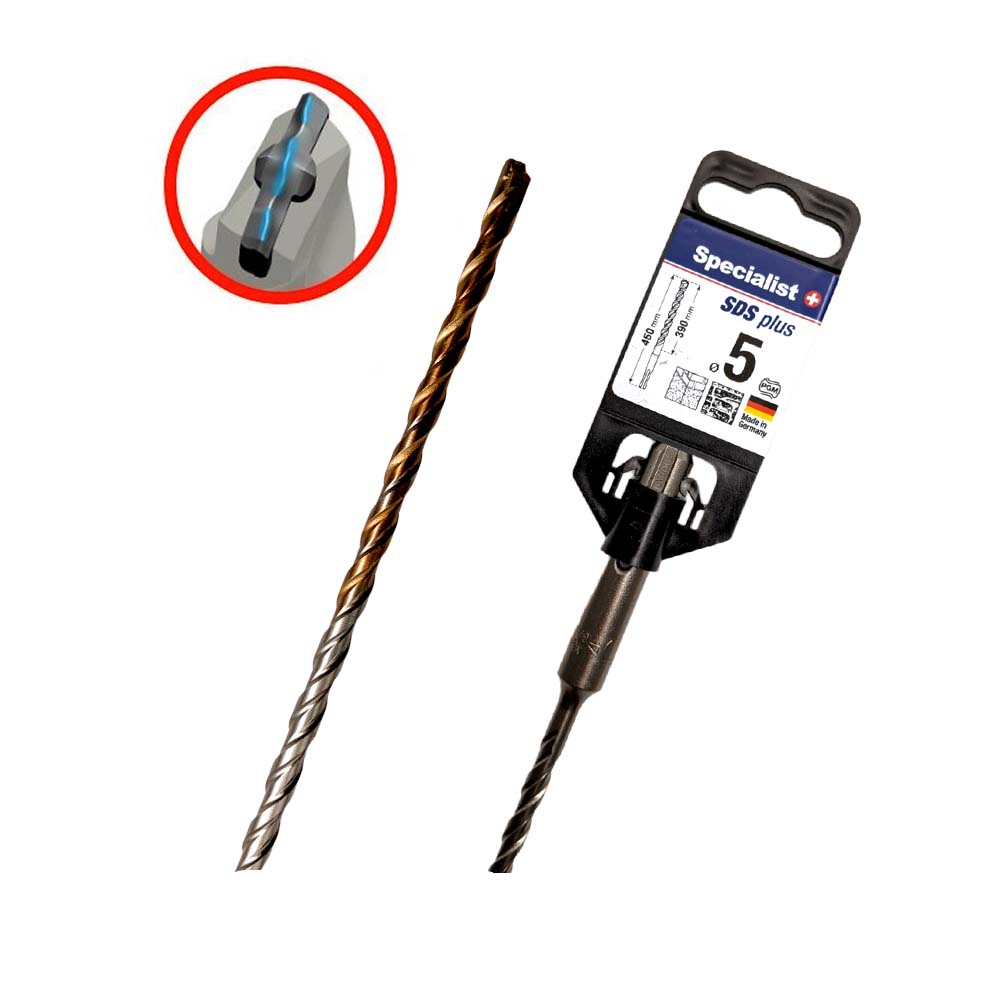 SPECIALIST+ SDS+ hammer drill bit, 5x390/450 mm