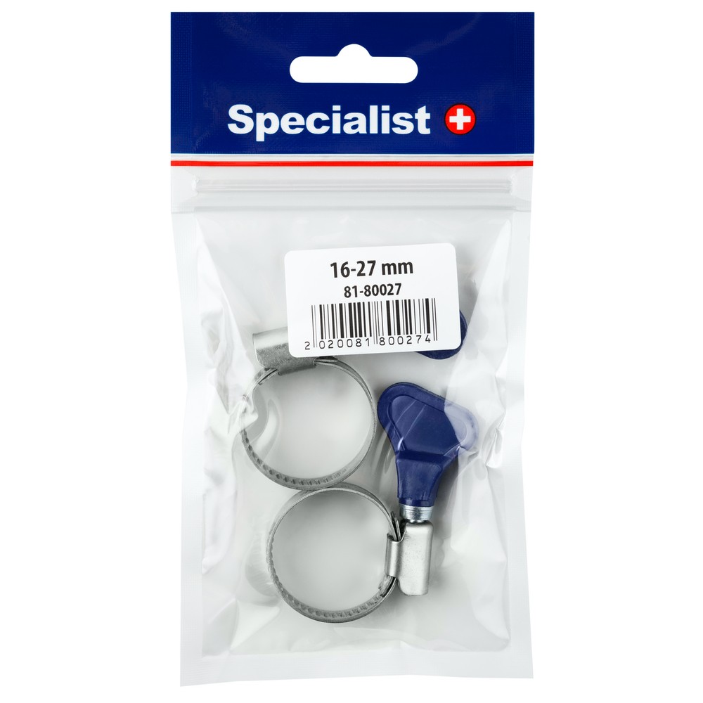 SPECIALIST+ klamber käepidemega, 16-27 mm, 2 tk