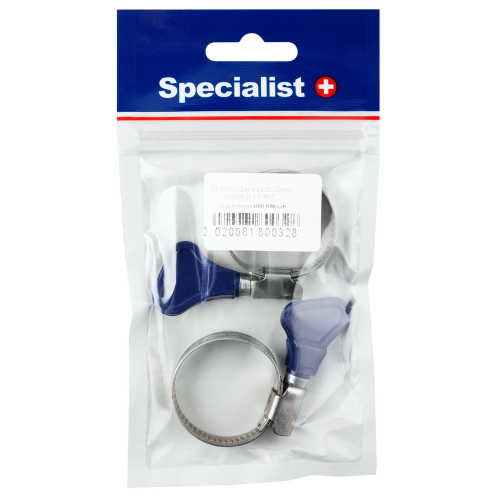 SPECIALIST+ klamber käepidemega, 20-32 mm, 2 tk