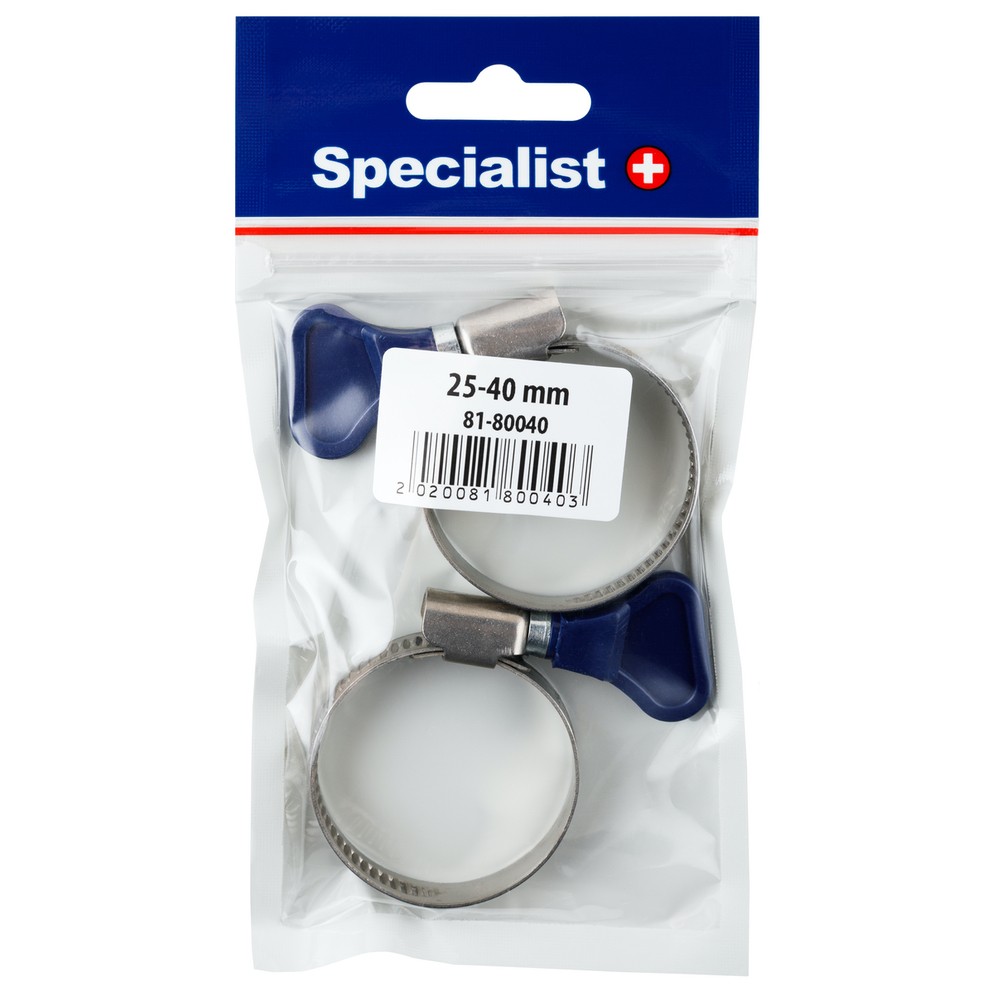 SPECIALIST+ klamber käepidemega, 25-40 mm, 2 tk