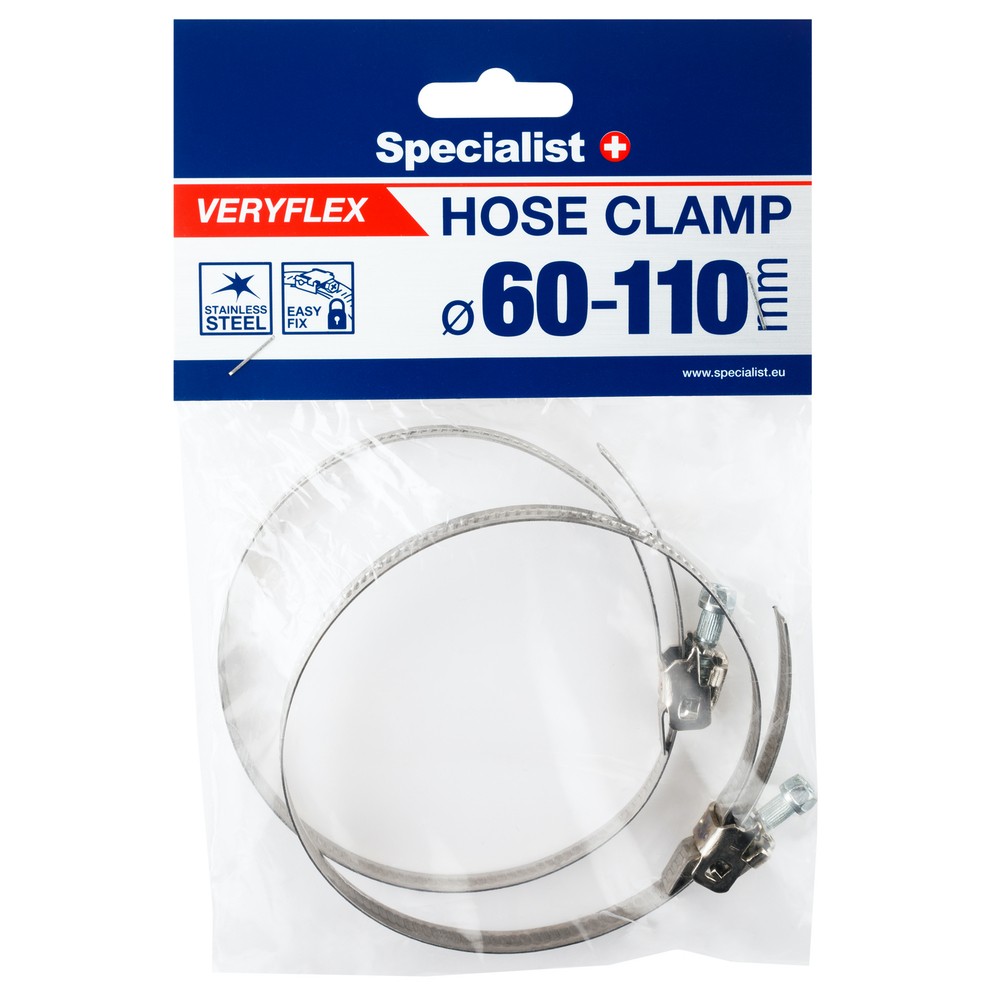 SPECIALIST+ klamber VERYFLEX, 60-110 mm, 2 tk