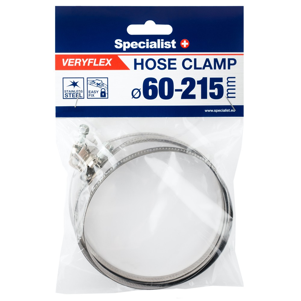 SPECIALIST+ klamber VERYFLEX, 60-215 mm, 2 tk