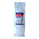 SPECIALIST+ neilona siksna, balta, 4.6 x 250 mm, 100 gab.
