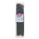 SPECIALIST+ nylon cable ties, black, 7.6x370 mm, 50 pcs