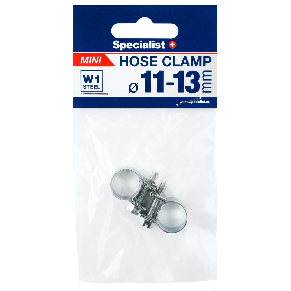 SPECIALIST+ mini hose clamp, 11-13 mm, 2 pcs