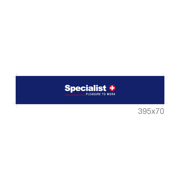 Specialist+ logo and motto EN