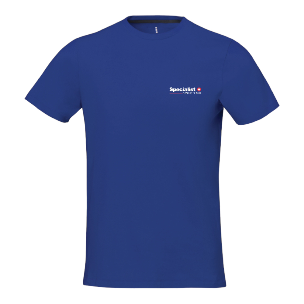 SP+ navy polo shirt with logo M