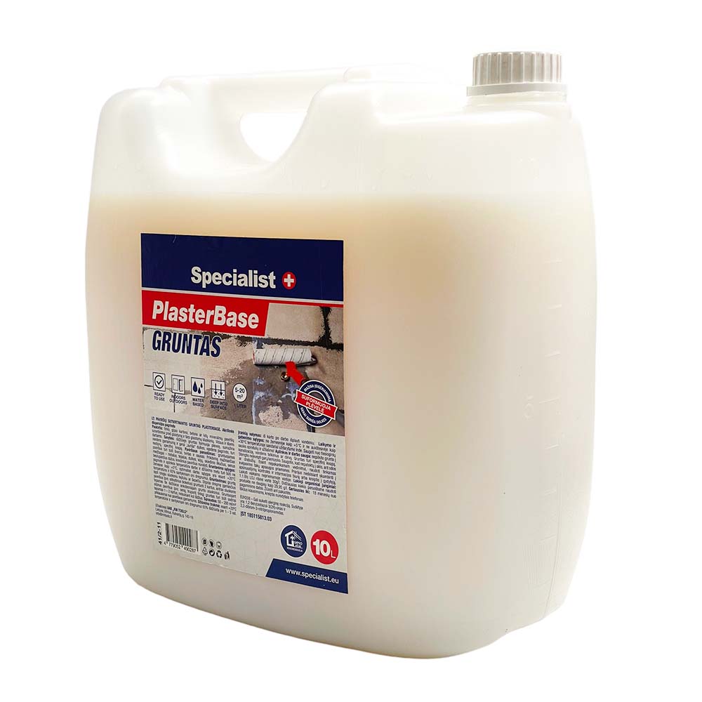 SPECIALIST+ krunt PLASTER BASE, 10L