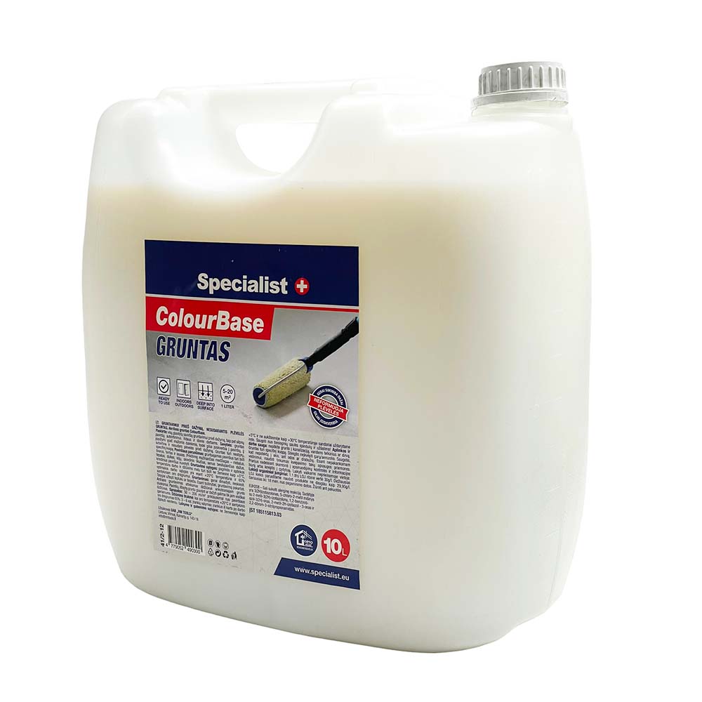 SPECIALIST+ primer COLOUR BASE, 10L