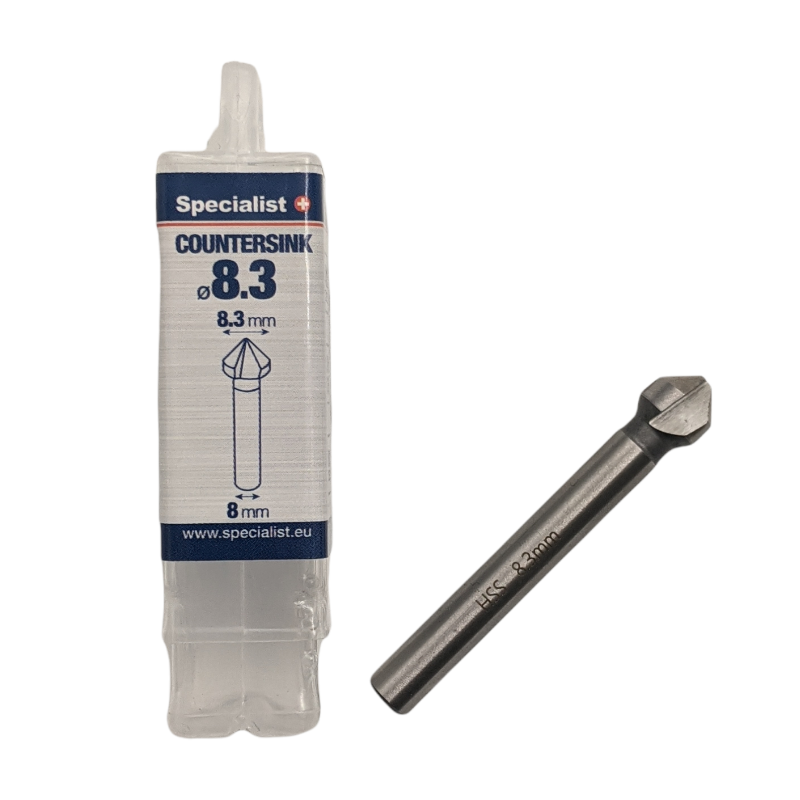 SPECIALIST+ padziļinātājs metālam HSS, 8.3 mm