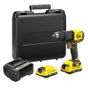 Suktuvas/gręžtuvas Stanley SFMCD710D2K; 20V 2x2,0Ah