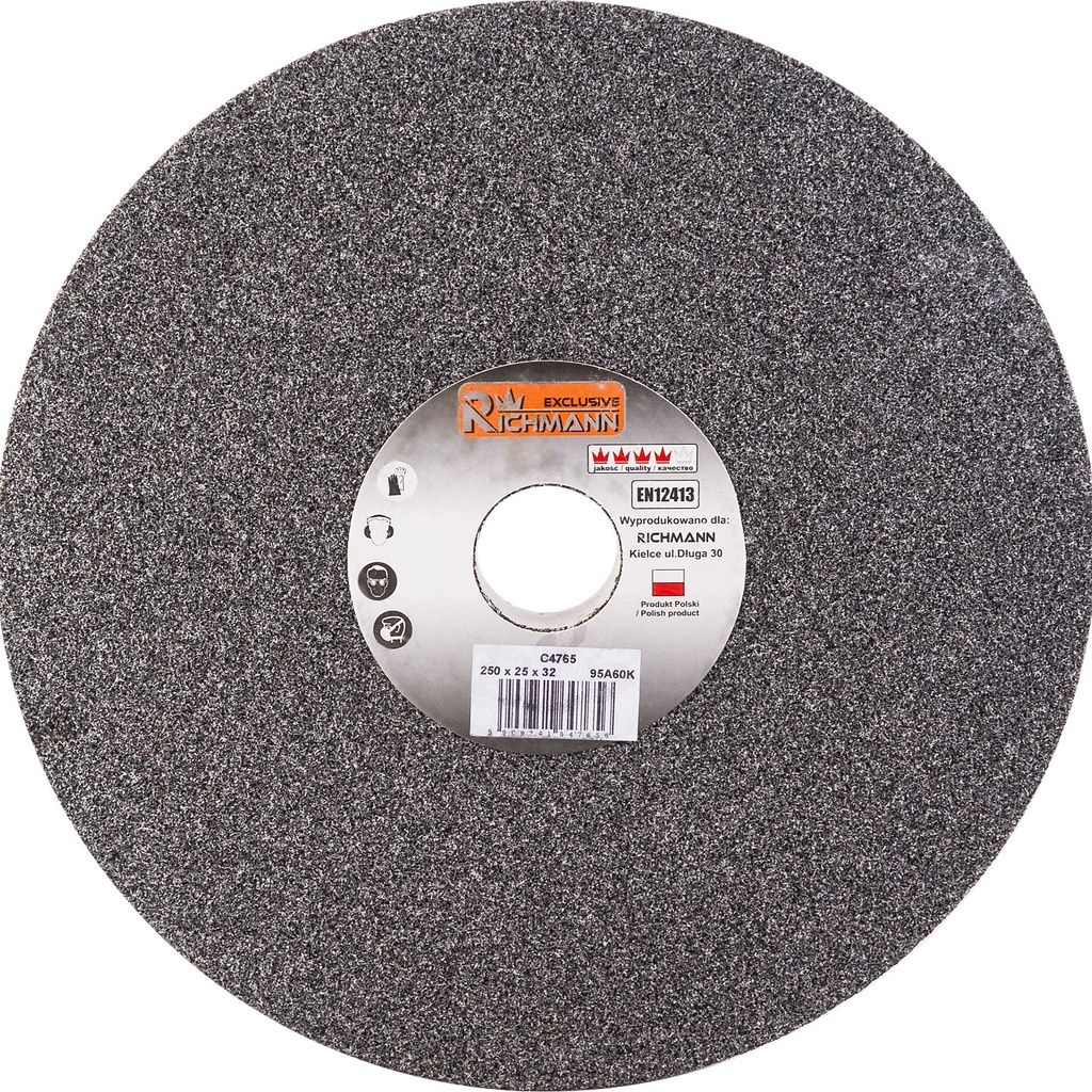 CERAMIC SHAPING DISK 250 x 25 x 32 95A60K