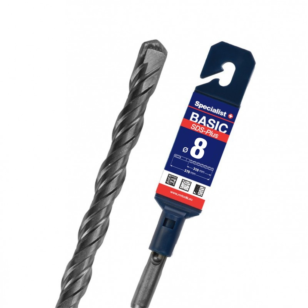 SPECIALIST+ SDS+ hammer drill bit BASIC, 8x310/370 mm