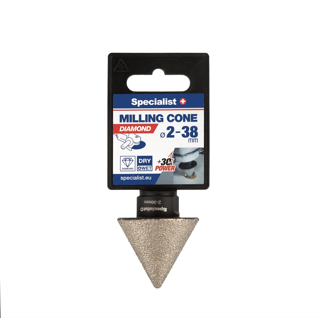 SPECIALIST+ diamond cone cutter M14, 2-38 mm