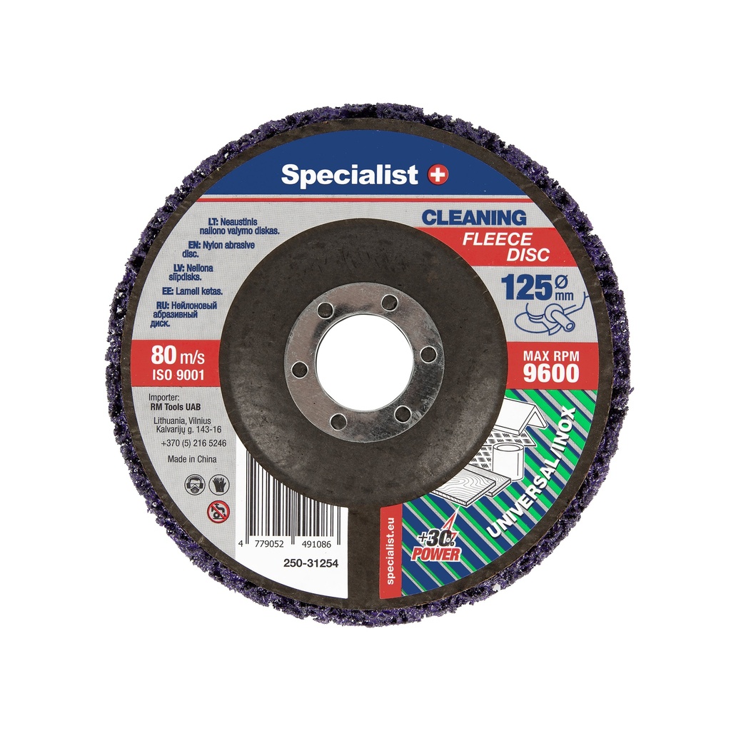 SPECIALIST+ nailonist puhastusketas, 125 mm