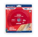 Cutting disc 216x84Tx30mm, Multimaterial PREMIUM, SPECIALIST+ 